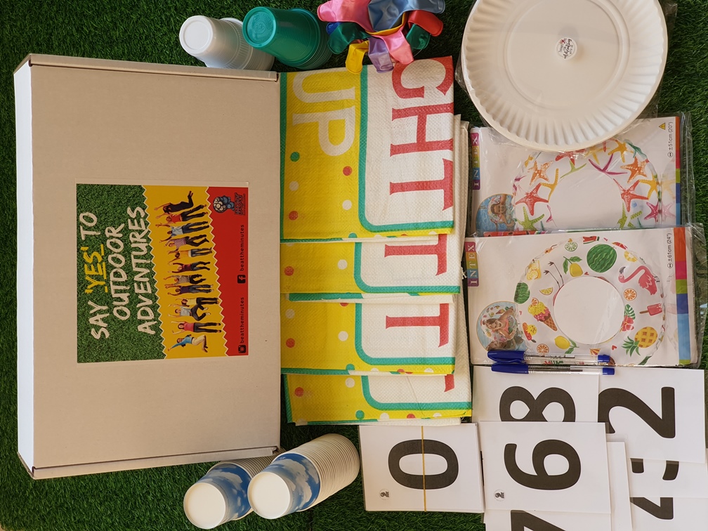 BEAT the Minutes Ready-to-play Family Party Game Box - Say 'YES' To Outdoor Adventures