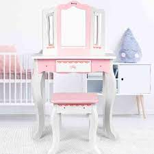 UKR Dressing Table with Pink Accessories