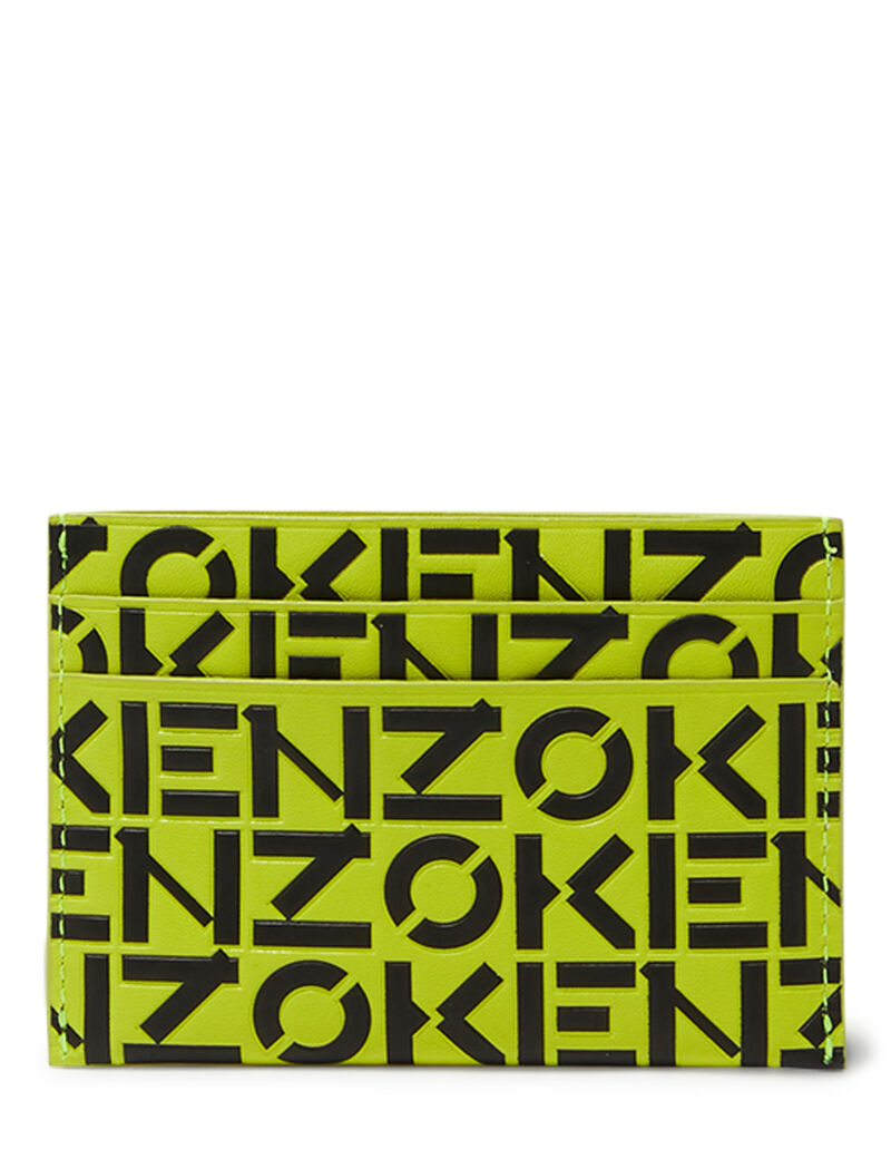Kenzo Monogram Print Cardholder