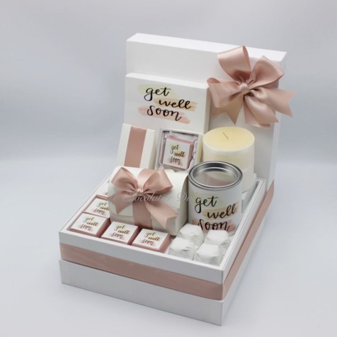 Luxury stain get well soon chocolate & sweets hamper  