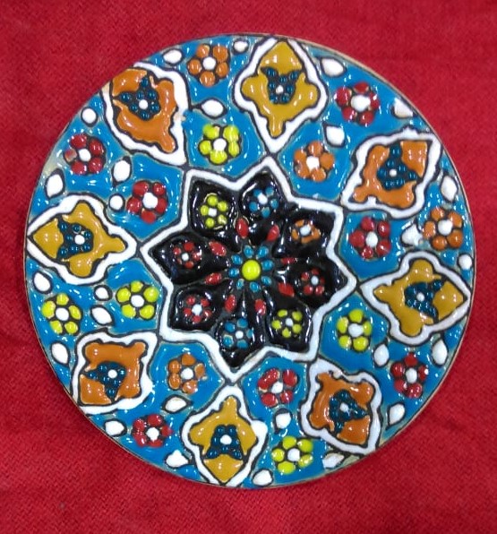 Set of 4 Turkish Circular Plates