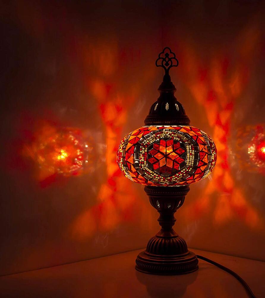 Turkish Handmade Mosaic Table Lamp
